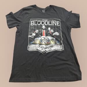 WWE The Bloodline Roman Reigns T-Shirt XL We The Ones Wrestling Tee